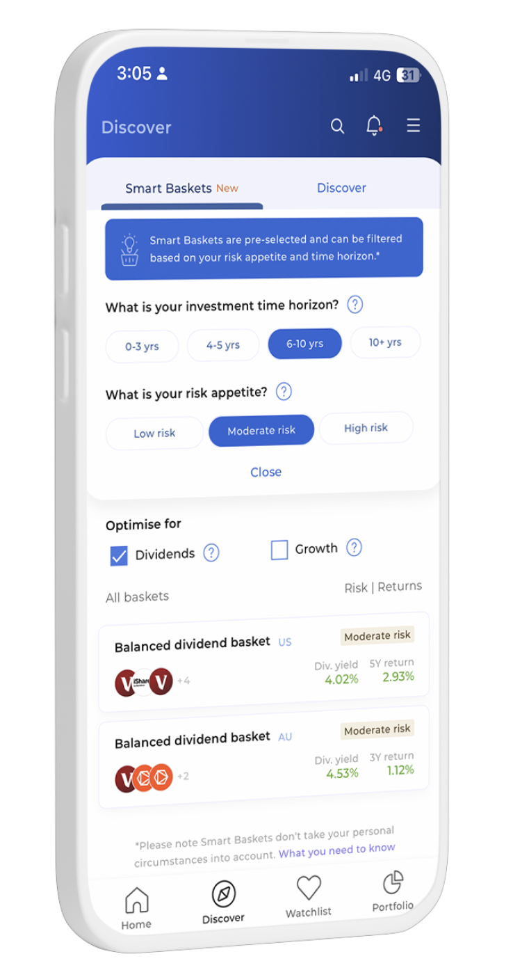 Smart baskets