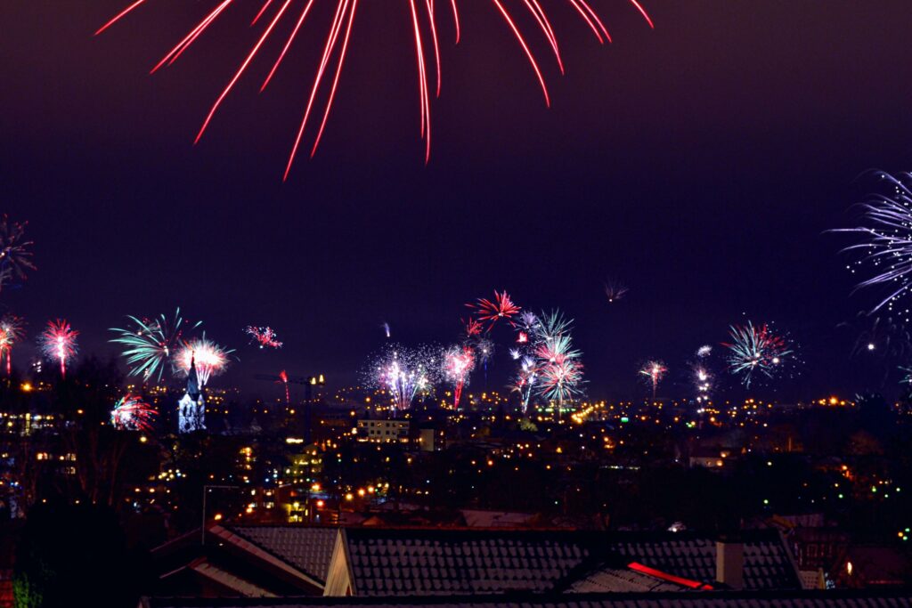 New Year's Night Fireworks