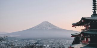 Japan Mount Fuji Background