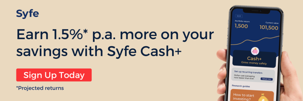 Earn more on your savings with Syfe Cash+