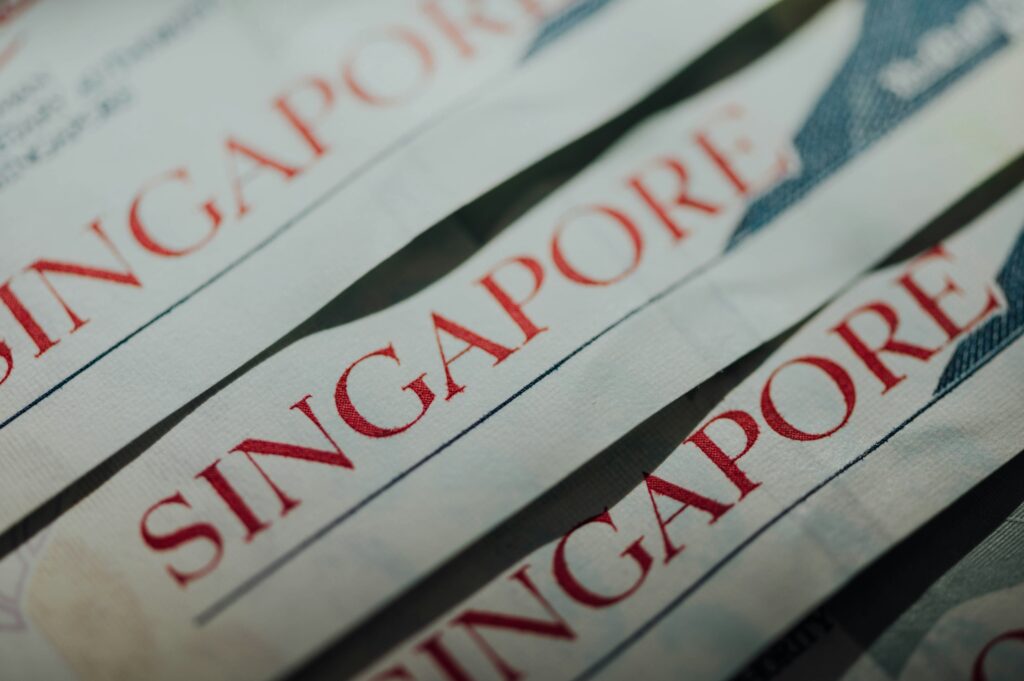 singapore dollar notes money currency salary